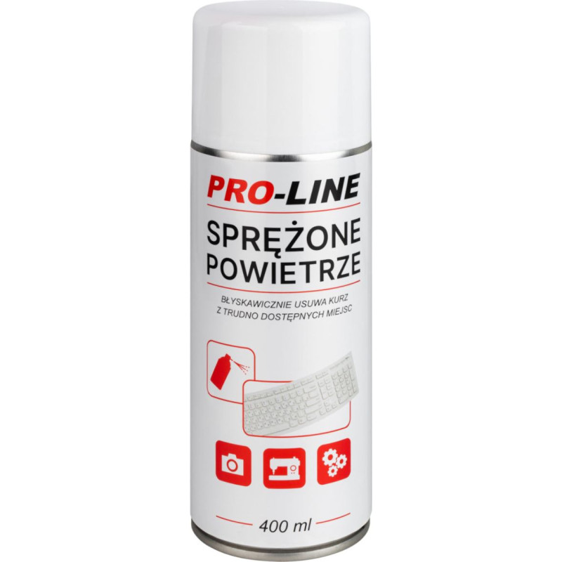 Pro-Line Suslėgtas oras, skirtas siuvimo mašinų elektronikai valyti, purškiamas 400ml