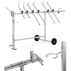 MSW Rotacinis dažymo vežimėlis 360 iki 90 kg 6 rankenos STANDARD