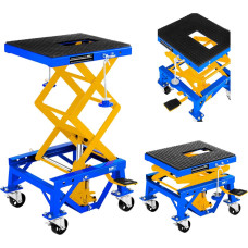 MSW Motociklų keltuvo platforma ant ratų, skirta motociklams 135 kg MHB-135-PRO