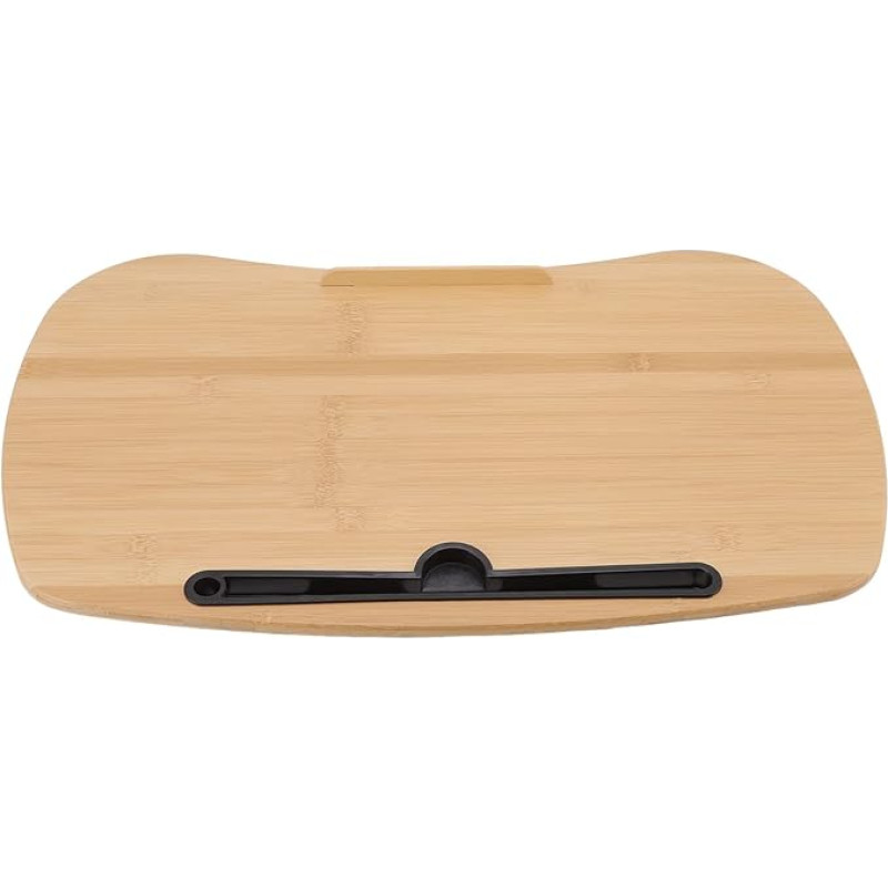 Nešiojamojo kompiuterio stalelis su pagalvėle, bambuko medžiaga, praktiškas, nešiojamas, 3 in 1 nešiojamojo kompiuterio pagalvėlė, ergonomiškas dizainas kelionėms, biurui ir namams