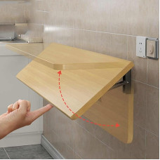 Robuster Klapptisch mit verstellbarer Höhe und integriertem Regal, platzsparender faltbarer Schreibtisch für Zuhause, Büro, TV, Arbeitszimmer und Bank (40 x 80 cm)