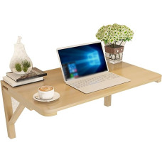 Wäscheklapptisch, Wandtisch aus Holz, Schwebender Nachttisch, Kleine Wandregale Für Schlafzimmer, Stabiler, Robuster Wandtisch, Robuste Halterung, Für Küche, Waschküche, Restaurantbar