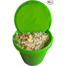 Tvenkinio maistas Tvenkinio dribsniai Tvenkinio žuvų sodas Tvenkinio dribsniai Kibiras 10 L