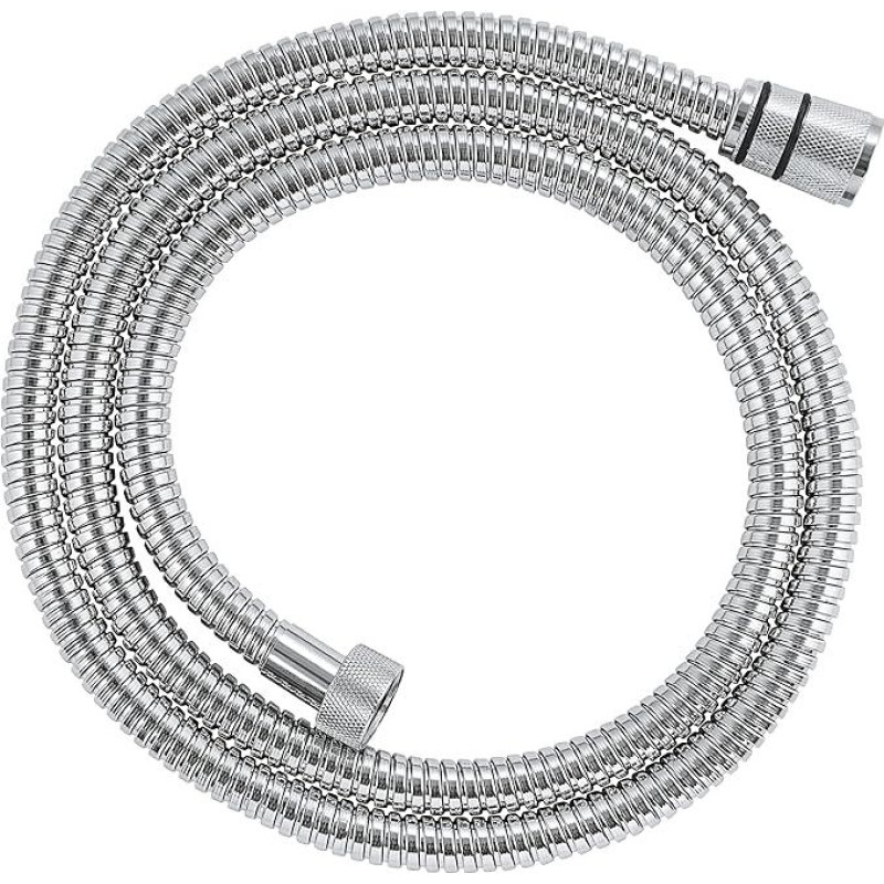 GROHE Vitalioflex 22101000 Metalinė dušo žarna (1500 mm, sustiprinto dizaino, atspari įskilimams, atspari karščiui), chromas