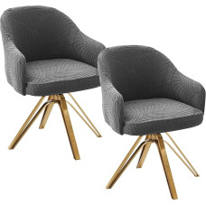 Pakuotė iš 2 kėdžių užvalkalų su porankiais, nuimamas apsauginis užvalkalas, žakardiniai kėdžių užvalkalai, tempiami skalbiami kėdžių užvalkalai, atlošo kėdės apsauginis užvalkalas biuro kėdėms, valgomojo kėdėms, persirengimo reikmenims