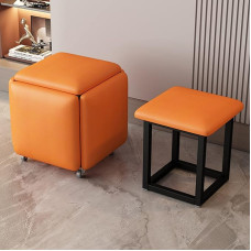 YXZN 5 in 1 Nesting taburetės Kojinė Kojinė Kojinė Kojinė Sėdynė Stoginė Kojinė Kojinė su ratukais miegamajam miegamajame bendrabutyje Gyvenamasis kambarys