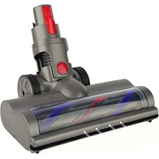 Dulkių siurblio Dyson V7, V8, V10, V10, V11, V15, skirto trumpiems kilimams ir kietoms grindims, pakaitiniai tiesioginės pavaros valymo galvutės turbininio šepečio grindų priedai