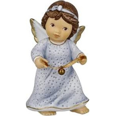 Goebel Nina ir Marco Kling, 11-750-85-1 Angelas varpelis su varpeliu ir krištolo akmeniu Porcelianas