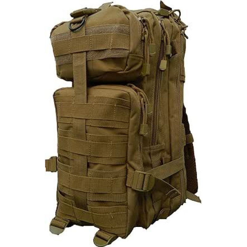 Neperšlampama karinė taktinė maža 30 litrų kuprinė Coyote Tan