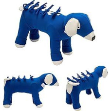 Bendana pooperacinis kostiumas šunims ir katėms Apsaugo žaizdas ir tvarsčius bei leidžia gyvūnui laisvai judėti 091 modelis - visiška apsauga