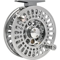 Aliuminio Fly ritė Fly ritė | Lengvas Baitcasting ritė - aliuminio lydinio žvejybos ritė gėlavandenių ir sūriųjų vandenų žvejybos įrankis Žvejybos reikmenys