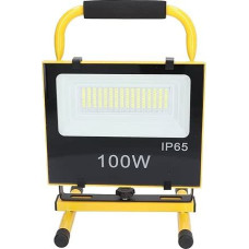 Mumusuki 100W 9000LM įkraunama LED darbinė šviesa 144 vnt. 5730 LED karoliukų su nešiojama rankena ir stovu, skirta stovyklavimui, žvejybai, remontui, dirbtuvėms, darbo vietos apšvietimui (ES kištukas)