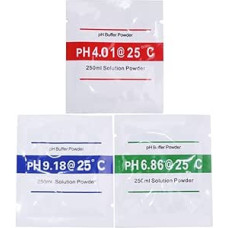 Laboratorinių pH matuoklių kalibravimo rinkinys 4,01 6,86 9,18 buferiniai tirpalai (18 vnt.)