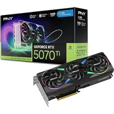 PNY GeForce RTX 5070Ti 16GB ARGB OC Triple Fan Vaizdo plokštė DLSS 4