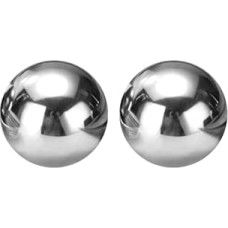 QUARKZMAN Pack of 2 Precision Balls 2-3/8 Inch Diameter G25 Solid Chrome Steel Bearing Balls for Ball Bearings, Machines, Automotive and DIY