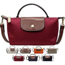 Kleine Umhängetasche für Damen - gesteppte Handtaschen mit verstellbarem Riemen für Damen, Schultertaschen für Damen