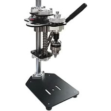 Bormaschine, Home Kleine Micro Tischbohrmaschine Desktop Mini Tragbare Halterung Desktop AC Präzision DIY Variable Geschwindigkeit Bohrmaschine(ME18F)