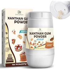 Xanthan Gum Powder 227 g - Gluten Free Vegan Xanthan Gum Binding Agent Thickener for Baking and Cooking - Pure Xanthan Gum Stabiliser Non-GMO Sauce Binder for Cakes, Ice Cream, Sauces, Soups