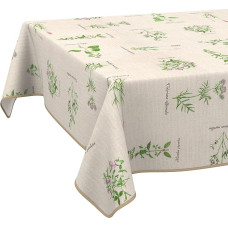 Staltiesė iš audinio, tekstilės, skalbiama, staltiesė, medvilninė poliesterio, aromatinė ekologiška, 100 x 140 cm, vidaus/ lauko staltiesė