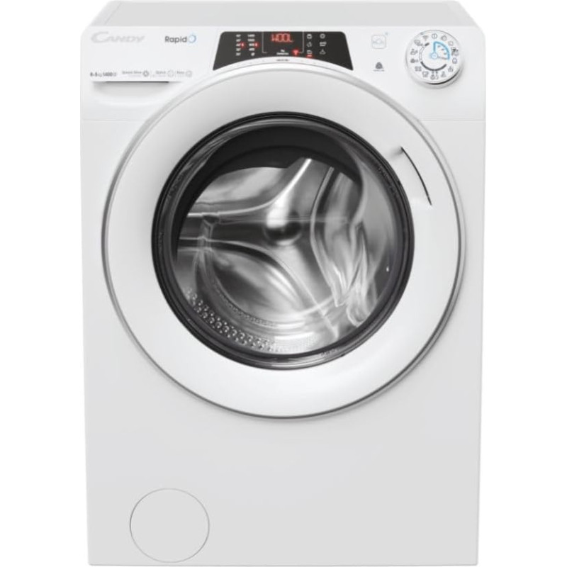 Candy ROW4854DWMST/1-S D klasės skalbyklė-džiovyklė 8+5 kg 1400 apsisukimų inverteris