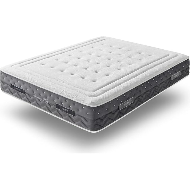 DUPEN Plus Memory Foam atminties putų čiužinys 135 x 200 cm