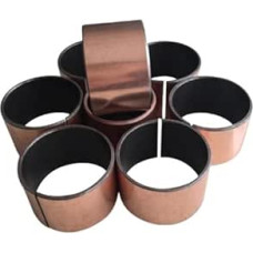 Buchsenlager, 20 Stück Verbundbuchsenhülse 10 mm bis 50 mm, selbstschmierende Gleitlager for Hydrauliksysteme(22 * 25 * 10MM)(25 * 28 * 45MM)