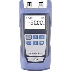 Rankinis optinio pluošto PON galios matuoklis su ekranu PON Netzwerk testeris, skirtas FTTX/ONT/OLT 1310/1490/1550Nm