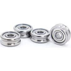Rollenlager, 4-teiliger Außenring mit U-Nut-Lager, 3 x 7 mm, Drahtseil-Rollenlager, Laufrolle, schwere Seilrolle, Kran, U-Nut-Radlager