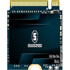 M.2 2230 SSD 1TB NVMe SHARKSPEED PCIe Gen 3.0 x4 30 mm, SSD Hard Drive Internal Solid State Drive for Steam Deck Surface Pro7+/ProX/laptop3/laptop4/laptop Go (1TB, M.2 2230)