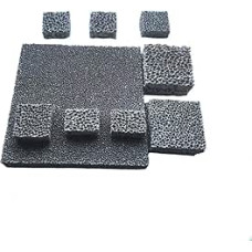 Hochtemperatur-Zirkonoxidschaum-Keramikfilter - Poröser Siliziumkarbid-Gussfilter for Metallurgie, Gießen, 1 Stück(100mmx100mmx22mm)