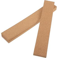 SAFIGLE 3 Stück Selbstklebende Korkstreifen 30x5cm Formstabiler Kork Vielseitige Pinnwandleisten für Büro und Wanddekoration