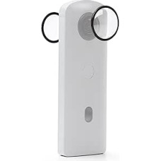 PULUZ Dvigubas apsauginis objektyvo dangtelis Ricoh Theta SC2 / S/V, polikarbonato (PC) apsauginės plėvelės rinkinys Fotoaparatų priedai