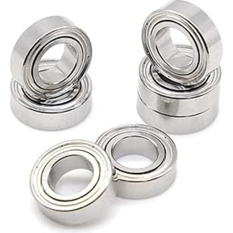 Lager, 10 Stück Edelstahl-Kugellager SMR128ZZ 8 x 12 3,5 mm ABEC-7 Kugellager MR128 Z ZZ MR128Z MR128ZZ,Verbesserte Haltbarkeit