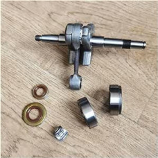 Kurbelwelle mit Lager und Öldichtung, passend for Kettensägenzubehör der Modelle 034, 036, MS340 und MS360.