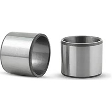 Lygusis guolis, 2 vnt., plieninės guolio veleno įvorės, guolio įtaiso įvorės, ašies įvorės (20 x 27,5 x 21 mm)