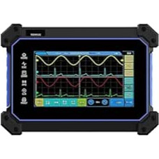 TO1112C Jutiklinis ekranas-Digitaloszilloskop 2 kanalai 110 MHz + Signalquelle + Multimetras