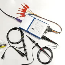 LOTO OSC2002 USB/PC Oscilloscope Virtual Oscilloscope Signal Generator Logic Analyzer Data Logger 2 Channels 50MHz Bandwidth 1GSa/s(OSC2002)