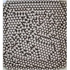 2,5 mm AISI440C nerūdijančio plieno G10 didelio tikslumo fiksuoti guolių rutuliukai vožtuvams, amortizatoriams, purkštuvams (1000 vnt.)