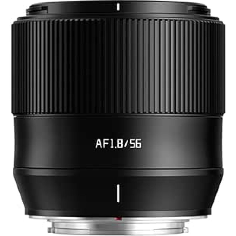 TTArtisan 56mm F1.8 automatinio fokusavimo AF objektyvas su metaliniu korpusu, suderinamas su 