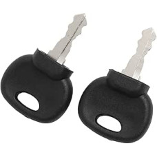 10 Stück Baumaschinenschlüssel 14603, 14607 für Bobcat und Bomag - Ersatz für Zündvorrichtungen aus Edelstahl