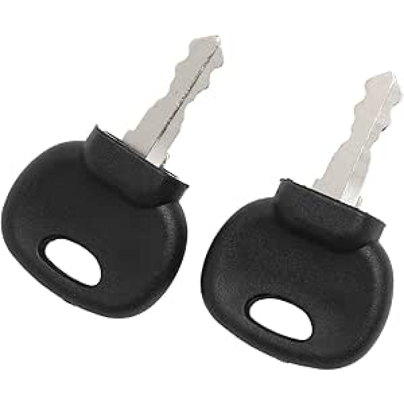 10 Stück Baumaschinenschlüssel 14603, 14607 für Bobcat und Bomag - Ersatz für Zündvorrichtungen aus Edelstahl