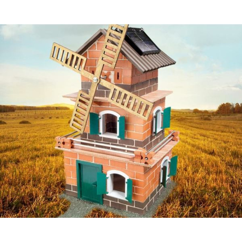 Teifoc Windmill/house with solar panels Deluxe