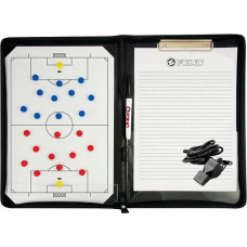 Fox40 Football tactical board - magnetic A4 + notebook + football whistle / 36.5 x 25.5 /