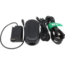 Kintamosios srovės maitinimo adapteris DMC-DCC17, skirtas Panasonic Lumix GH6, G9, G9 II, S5, S5 II, S5 IIX, GH5m2, GH5S DSLR fotoaparatui DMW-BLK22
