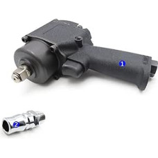 Hammers Mini Pneumatic/Air Impact Wrench Air 1/2 Inch Twin Hammer Air Car Repair Bump Key Cars Writches Tools