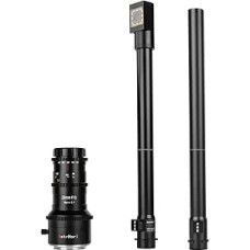 AstrHori 28 mm F13 atnaujintas tiesioginio matymo ir 90° perregimas objektyvas 2X makroobjektyvas su 360° pasukamu pagrindu, skirtas Nikon Z serijos beveidrodžiams fotoaparatams Z5, Z6, Z6II, Z7, Z7II, Z9, Z50, ZFC ir kt.