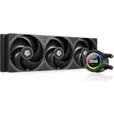 ID-COOLING SL360 PRO SE CPU skystas aušintuvas su LCD ekranu: 4,72 colio, stalinio kompiuterio vandens aušinimo sistema, suderinama su Intel ir AMD lizdais