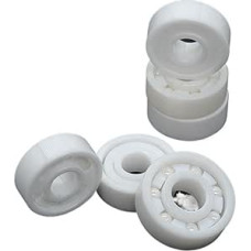 MR606CE Visiškas keraminis guolis ZrO2 1 vnt. 6 x 17 x 6 mm ABEC-7 606CE Vandeniui atsparus 606 Visiškas keraminis rutulinis guolis Skate 606CE