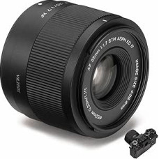 VILTROX 35 mm F1.7 X APS-C objektyvas Fuji X laikikliui su automatinio fokusavimo funkcija, AF 35 mm f/1.7 X fiksuoto židinio nuotolio objektyvas su didele diafragma, skirtas Fuji X-Pro2 X-T3 X-T10 X-T30 X-T200 X-H2 X-T5 X-S20 X-T50
