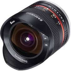 Samyang MF 8 mm F2.8 Fisheye II APS-C Fuji X - 180° apžvalgos kampas, rankinis fokusavimas ir didžiulis lauko gylis, idealiai tinka reportažams ir siauroms erdvėms, idealiai tinka reportažams ir siauroms erdvėms